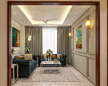 Compact Contemporary Living Room